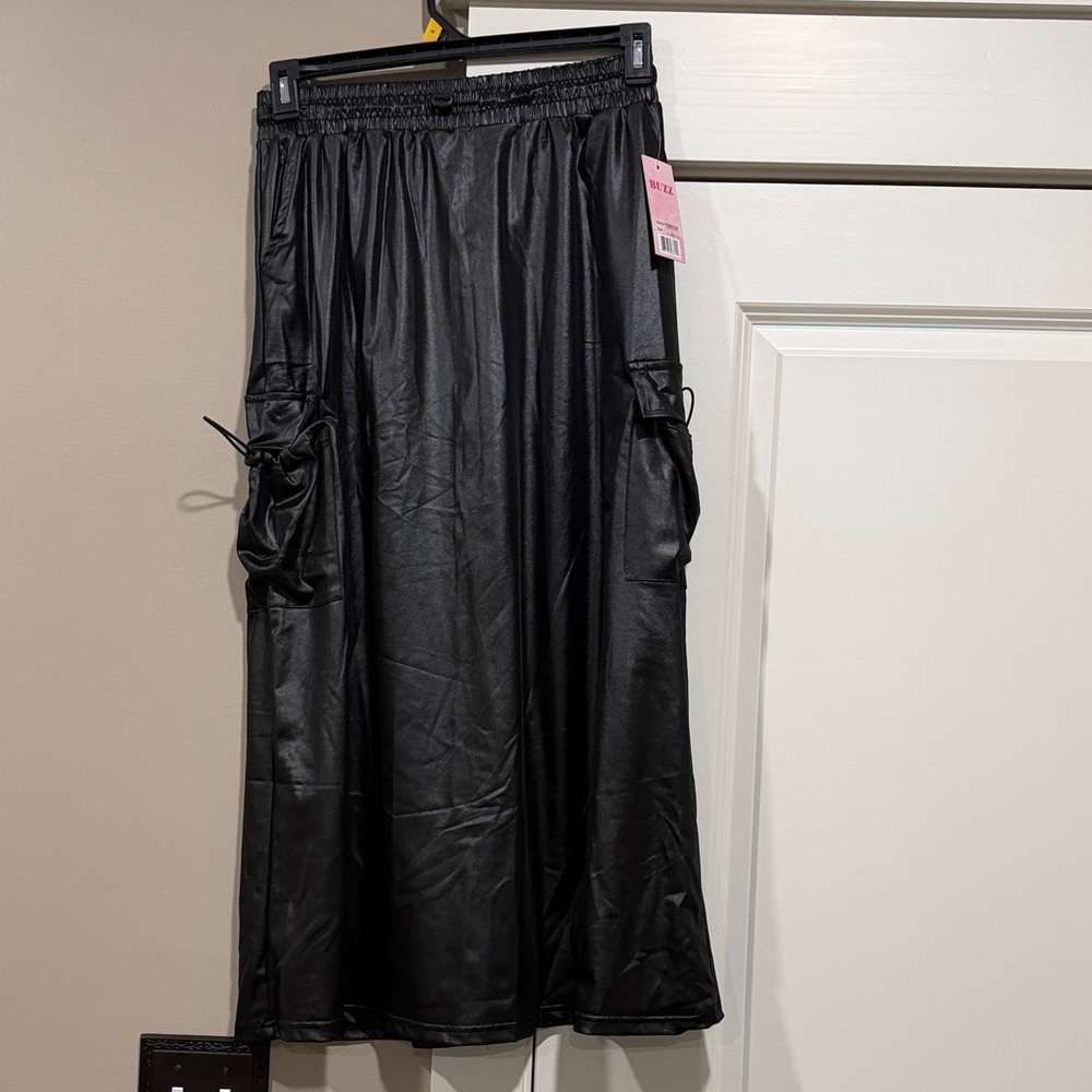 Elegant Black Maxi Skirt